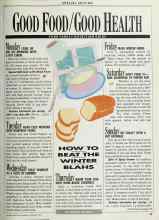Better Homes & Gardens February 1990 Magazine Article: HOW TO BEAT THE WINTER BLAHS