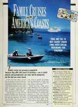 Better Homes & Gardens February 1990 Magazine Article: FAMILY CRUISES FROM AMERICA'S COASTS