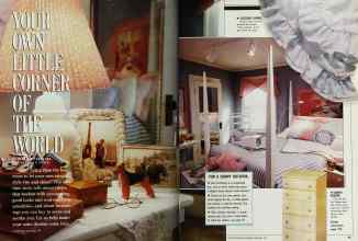 Better Homes & Gardens February 1990 Magazine Article: YOUR OWN LITTLE CORNER OF THE WORLD