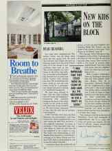 Better Homes & Gardens April 1990 Magazine Article: NEW KIDS ON THE BLOCK