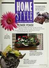 Better Homes & Gardens April 1990 Magazine Article: HOME STYLE