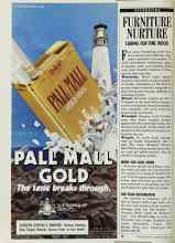 Better Homes & Gardens April 1990 Magazine Article: FURNITURE NURTURE