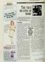 Better Homes & Gardens May 1990 Magazine Article: THE TRUE MEANING OF 'HOME'