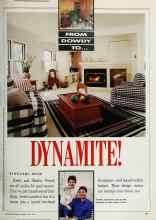 Better Homes & Gardens May 1990 Magazine Article: FROM DOWDY TO... DYNAMITE!