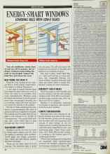Better Homes & Gardens May 1990 Magazine Article: ENERGY-SMART WINDOWS