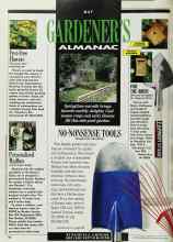 Better Homes & Gardens May 1990 Magazine Article: NO-NONSENSE TOOLS