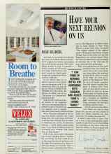 Better Homes & Gardens June 1990 Magazine Article: HAVE YOUR NEXT REUNION ON US