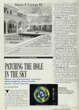 Better Homes & Gardens June 1990 Magazine Article: PATCHING THE HOLE IN THE SKY