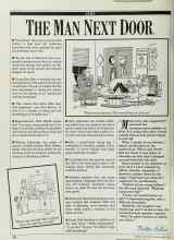 Better Homes & Gardens June 1990 Magazine Article: THE MAN NEXT DOOR