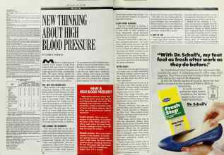Better Homes & Gardens June 1990 Magazine Article: NEW THINKING ABOUT HIGH BLOOD PRESSURE