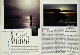 Better Homes & Gardens June 1990 Magazine Article: WONDERFUL WATERWAYS