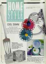 Better Homes & Gardens July 1990 Magazine Article: HOME STYLE Best Bets for Better Homes