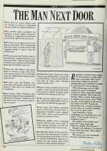 Better Homes & Gardens July 1990 Magazine Article: THE MAN NEXT DOOR