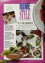 Better Homes & Gardens August 1990 Magazine Article: HOME STYLE