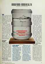 Better Homes & Gardens August 1990 Magazine Article: DRINKING WATER: You have a choice