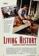 Better Homes & Gardens August 1990 Magazine Article: LIVING HISTORY