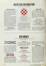 Better Homes & Gardens September 1990 Magazine Article: NUTRITION INFORMATION