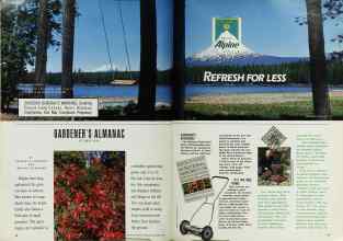Better Homes & Gardens October 1990 Magazine Article: GARDENER'S ALMANAC