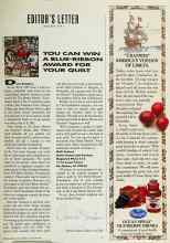 Better Homes & Gardens January 1991 Magazine Article: YOU CAN WIN A BLUE-RIBBON AWARD FOR YOUR QUILT