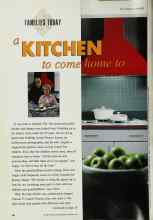 Better Homes & Gardens January 1991 Magazine Article: A KITCHEN to come home to