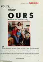 Better Homes & Gardens January 1991 Magazine Article: yours, mine, OURS