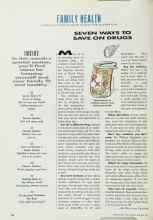Better Homes & Gardens February 1991 Magazine Article: SEVEN WAYS TO SAVE ON DRUGS