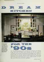 Better Homes & Gardens February 1991 Magazine Article: DREAM KITCHEN FOR THE '90S