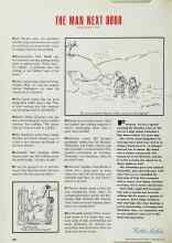 Better Homes & Gardens February 1991 Magazine Article: THE MAN NEXT DOOR