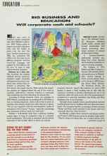 Better Homes & Gardens March 1991 Magazine Article: BIG BUSINESS AND EDUCATION