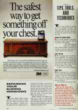Better Homes & Gardens March 1991 Magazine Article: REPAIRING YOUR SLIDING WINDOWS