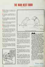 Better Homes & Gardens March 1991 Magazine Article: THE MAN NEXT DOOR