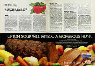 Better Homes & Gardens March 1991 Magazine Article: SHOPPER'S GUIDE TO ORGANIC PRODUCE