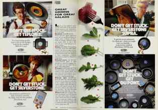 Better Homes & Gardens March 1991 Magazine Article: GREAT GREENS FOR GREAT SALADS
