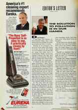 Better Homes & Gardens April 1991 Magazine Article: THE SOLUTION TO POLLUTION IS IN OUR HANDS