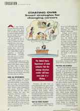 Better Homes & Gardens April 1991 Magazine Article: STARTING OVER