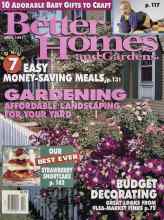 Better Homes & Gardens April 1991 Magazine Cover
