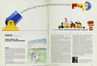 Better Homes & Gardens April 1991 Magazine Article: THE PATH TO GOOD PARENTING