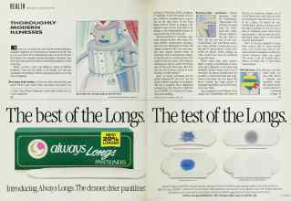 Better Homes & Gardens April 1991 Magazine Article: THOROUGHLY MODERN ILLNESSES