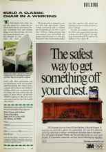 Better Homes & Gardens May 1991 Magazine Article: BUILD A CLASSIC CHAIR IN A WEEKEND