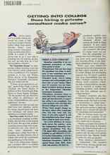 Better Homes & Gardens May 1991 Magazine Article: GETTING INTO COLLEGE Does hiring a private consultant make sense?