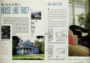 Better Homes & Gardens May 1991 Magazine Article: What Can You Do With a HOUSE LIKE THIS?