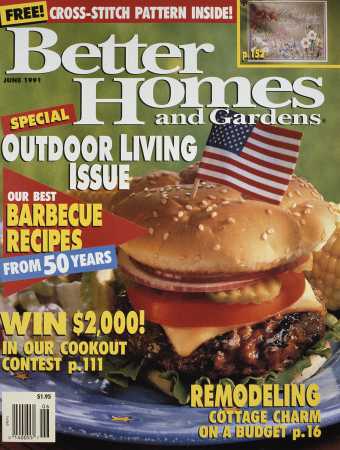 Better Homes & Gardens June 1991 Magazine Cover