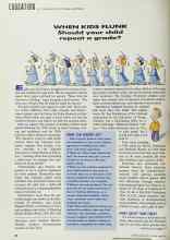 Better Homes & Gardens June 1991 Magazine Article: WHEN KIDS FLUNK