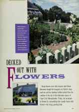 Better Homes & Gardens June 1991 Magazine Article: DECKED OUT WITH FLOWERS