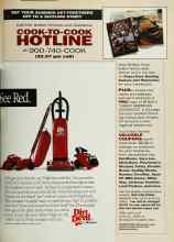 Better Homes & Gardens June 1991 Magazine Article: COOK-TO-COOK HOTLINE