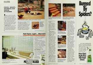 Better Homes & Gardens June 1991 Magazine Article: FAST, EASY, MODULAR DECK SYSTEM