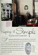 Better Homes & Gardens July 1991 Magazine Article: Keeping it Simple