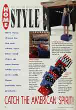 Better Homes & Gardens July 1991 Magazine Article: CATCH THE AMERICAN SPRIT!