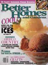 Better Homes & Gardens July 1991 Magazine Cover