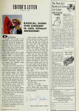 Better Homes & Gardens August 1991 Magazine Article: EDITOR'S LETTER
